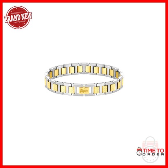 Unisex H-Link Bracelet Polished Stainless Steel Adjustable Classic Elegant